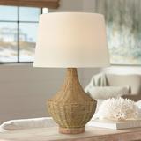 Dimond Rafiq Natural Rattan Accent Outdoor Table Lamp