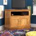 World Menagerie Didier Solid Wood TV Stand for TVs up to 55" Wood in Blue | 27 H in | Wayfair F53050E38CA84DB68E494D74D81099DE