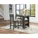 Winston Porter Jackins 2 - Person Counter Height Dining Set Wood in Gray | Wayfair F7E9436975B746D5977B3CABB31B8125