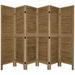 August Grove® Masvingo Solid Wood Folding Room Divider Wood in Brown | 67 H x 99 W x 0.88 D in | Wayfair 92E95AEB4FD743359D0A96A8ABA71E11