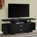Wrought Studio™ Epinal TV Stand for TVs up to 65" Wood/Glass/Metal in Brown | 23.75 H in | Wayfair I 2720