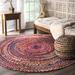 48 x 0.35 in Area Rug - Langley Street® Ornello Geometric Hand Braided Cotton Area Rug Cotton | 48 W x 0.35 D in | Wayfair