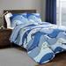 Zoomie Kids Cookson Blue 100% Cotton Reversible Coastal Quilt Set | Queen Quilt + 2 Standard Shams | Wayfair 28873BA24B5E470E84CDFBC7AF62B0B2