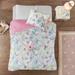Zoomie Kids Vitagliano Pink Microfiber Cottage Americana Comforter Set | Twin Comforter + 1 Standard Sham + 1 Throw Pillow | Wayfair