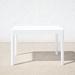AllModern Farrah Plastic Outdoor Coffee Table Plastic in White | 24 Inch | Wayfair 0FD8B4D3D63B40D989A5D76B7AE6E7B6