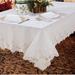 Ophelia & Co. Oyler Rectangular Tablecloth Polyester in White | 70 D in | Wayfair LRKM2106 39556460