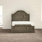 Birch Lane™ Westgate Low Profile Canopy Bed Wood in Brown | 65 H x 65 W x 87 D in | Wayfair 608FEA9CD98D490F98B433923263D1CD
