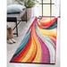 27 x 0.4 in Area Rug - Latitude Run® Brooksville Pleasure Multi Modern Bright Rug Polypropylene | 27 W x 0.4 D in | Wayfair