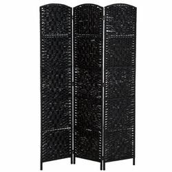 Bay Isle Home™ Roche Folding Room Divider in Black | 71 H x 106.3 W x 0.79 D in | Wayfair 6F9F54DEE1DA489A91A640C9ADFDB3D2