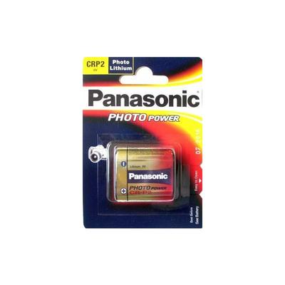 CR-P2 6V Photo Power Primär Lithium Batterie CR-P2 (1er Blister) - Panasonic