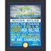 Highland Mint Los Angeles Chargers 12'' x 15'' House Rules Bronze Coin Photo