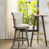 Williams Swivel Counter and Bar Stool with Armrests