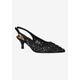 Women's Diyara Slingback Pump by J. Renee in Black (Size 8 1/2 M)