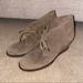 J. Crew Shoes | J. Crew Macalister Suede Chukka Wedge Boots Euc 9 | Color: Gray/Tan | Size: 9