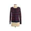 Old Navy Cardigan Sweater: Blue Color Block Sweaters & Sweatshirts - Women's Size Small