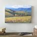 Union Rustic Mountain Pass I by Timothy O' Toole - Wrapped Canvas Painting Canvas in Blue/Brown/Yellow | 12 H x 18 W x 1.25 D in | Wayfair