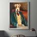 Trinx Edar Allen Paw - Picture Frame Print on Canvas Canvas, Solid Wood in Brown/Green | 36.5 H x 26.5 W x 1.5 D in | Wayfair