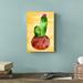 Union Rustic Potted Cactus - Wrapped Canvas Painting Canvas in Brown/Green/Yellow | 12 H x 8 W x 1.25 D in | Wayfair