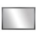 Lark Manor™ Annelinde Wood Framed Mirror w/ Safety Backing Ideal for Bathroom/Vanity Mirror Metal in Black | 60 H x 20 W x 1 D in | Wayfair