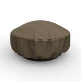 Budge StormBlock™ Hillside Black and Tan Fire Pit Cover - 36"Diameter x 15"Drop