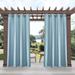 ATI Home Indoor/Outdoor Solid Cabana Grommet Top Curtain Panel Pair