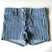 American Eagle Outfitters Jeans | American Eagle Striped Shorts | Color: Blue/White | Size: 2