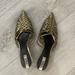 Zara Shoes | Gold Zara Kitten Heels | Color: Gold | Size: 9