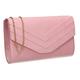 SwankySwans Damen Samantha Clutch Bag, Rose