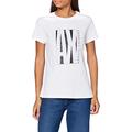 Armani Exchange Women's T-Shirt, White, M