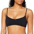 Seafolly Women's Bralette Bikini Top, Black, 12