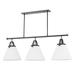 Hudson Valley Lighting Aldridge 58 Inch 3 Light Linear Suspension Light - 9658-OB