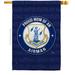 Breeze Decor Army Proud Mom Soldier Polyester 40" H X 28" W House Flag in Blue | 40 H x 28 W in | Wayfair BD-MI-H-108570-IP-BO-D-US20-BD