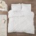 Ophelia & Co. Dahlstrom Solid Quilt Set w/ Tufted Diamond Ruffles in White | Full/Queen Coverlet + 2 Shams | Wayfair