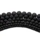 Perles en Pierre Volcanique Noire Naturelle Accessoires de Bracelet Bricolage Vente en Gros 4 6