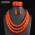 UDDEIN-Ensembles de bijoux indiens de mariage nigwin collier de perles de bavoir ensembles de