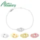 Moonmory – Bracelets manchettes en argent Sterling 925 chaîne Fine pour femmes bijoux en cristal