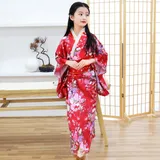 Enfants fille Kimono japonais ro...