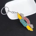 Porte-clés de la série télévisée américaine Friends Central Perk café clé pendentif porte-clés