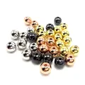 Perles d'espacement en acier inoxydable or rose breloques adt bracelets de bricolage bijoux