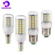 Ampoule de maïs LED E27 E14 24 36 48 56 69 72 LED SMD 5730 220V lampe LED lustre bougie LED lampe