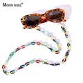 MOON GIATV-Lunettes de soleil en acrylique léopard pour femmes JOChic lunettes de lecture