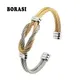 Bracelet manchette à nœud en fil d'acier inoxydable pour femme bracelets et bracelets bracelet MF