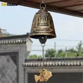 Cloche à vent en fonte du sud de style japonais cloches suspendues de temple d'été rétro cadeau