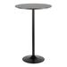 Pebble Adjustable Dining, Counter, or Bar Table in Metal and Wood