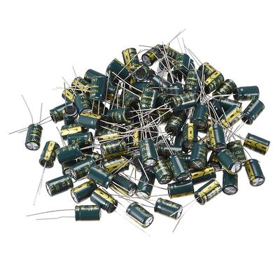 AL Radial Electrolytic Capacitor Low ESR 470UF 25V 8 x 12 mm 100pcs - 470uF 25V 8x12 100pcs
