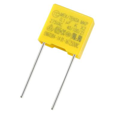 Polypropylene Film Safety Capacitors 0.1uF 275VAC X2 MKP 15 Pcs - 0.1uF AC275V 15pcs