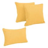 Blazing Needles Delaney 3-Piece Indoor/Outdoor Throw Pillow Set