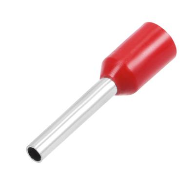 VE1010 Insulated Cord Pin End Wire Connector Crimp Terminal AWG18 Red 1000Pcs - VE1010 Red 1000Pcs