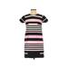 Joe Fresh Casual Dress - Sheath: Pink Color Block Dresses - Women's Size 2