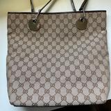 Gucci Bags | Authentic Vintage Gucci Tote | Color: Brown/Tan | Size: Os